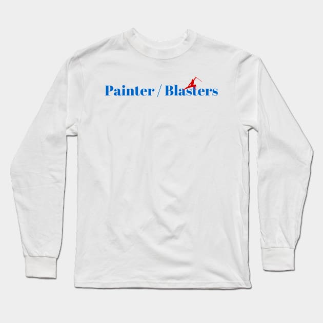 The Painter / Blaster Ninja Long Sleeve T-Shirt by ArtDesignDE